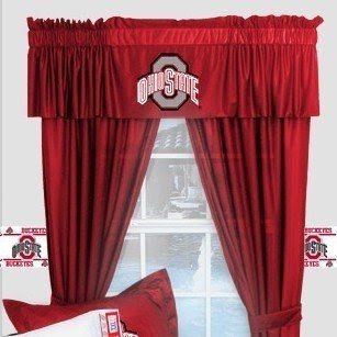 NCAA Ohio State Buckeyes Window Treatment Collection