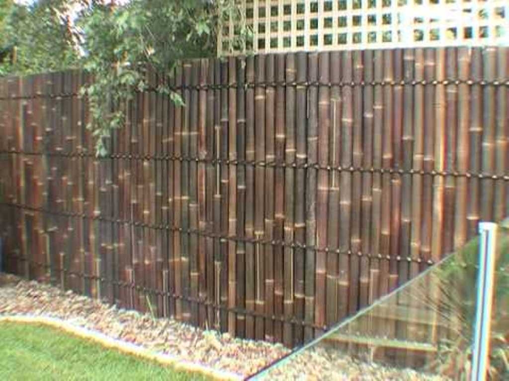 Outdoor bamboo panels 1