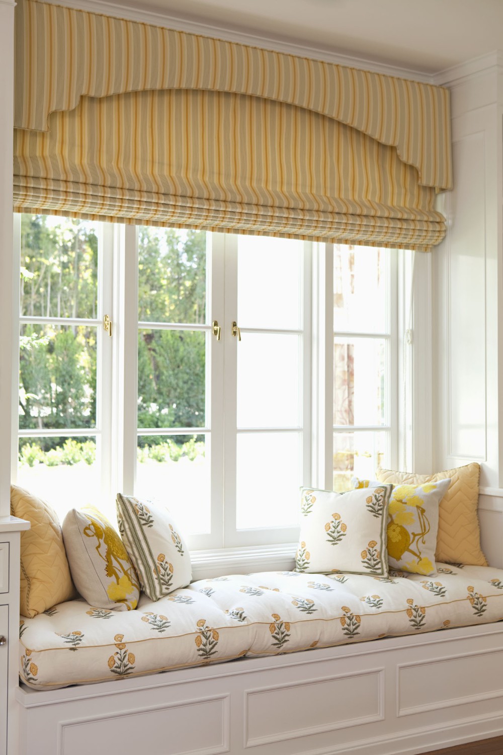 Pictures of window treatments for large windows