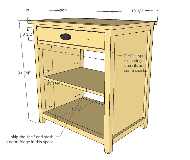 Wood Printer Stands - Foter