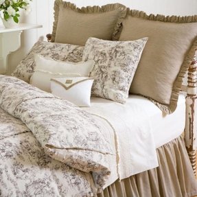 Toile Quilt Set Ideas On Foter