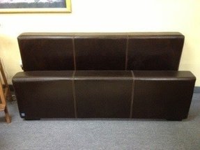 Brown Leather King Headboard   Foter