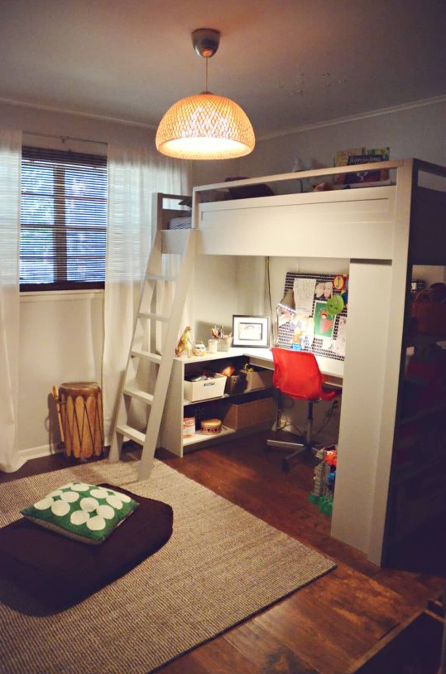 loft bed with study area