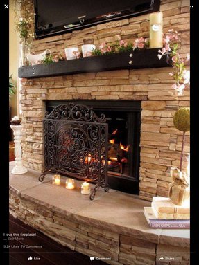 Decorative Fireplace Screens Wrought Iron Ideas On Foter