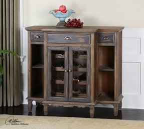 Console Table With Wine Rack Ideas On Foter