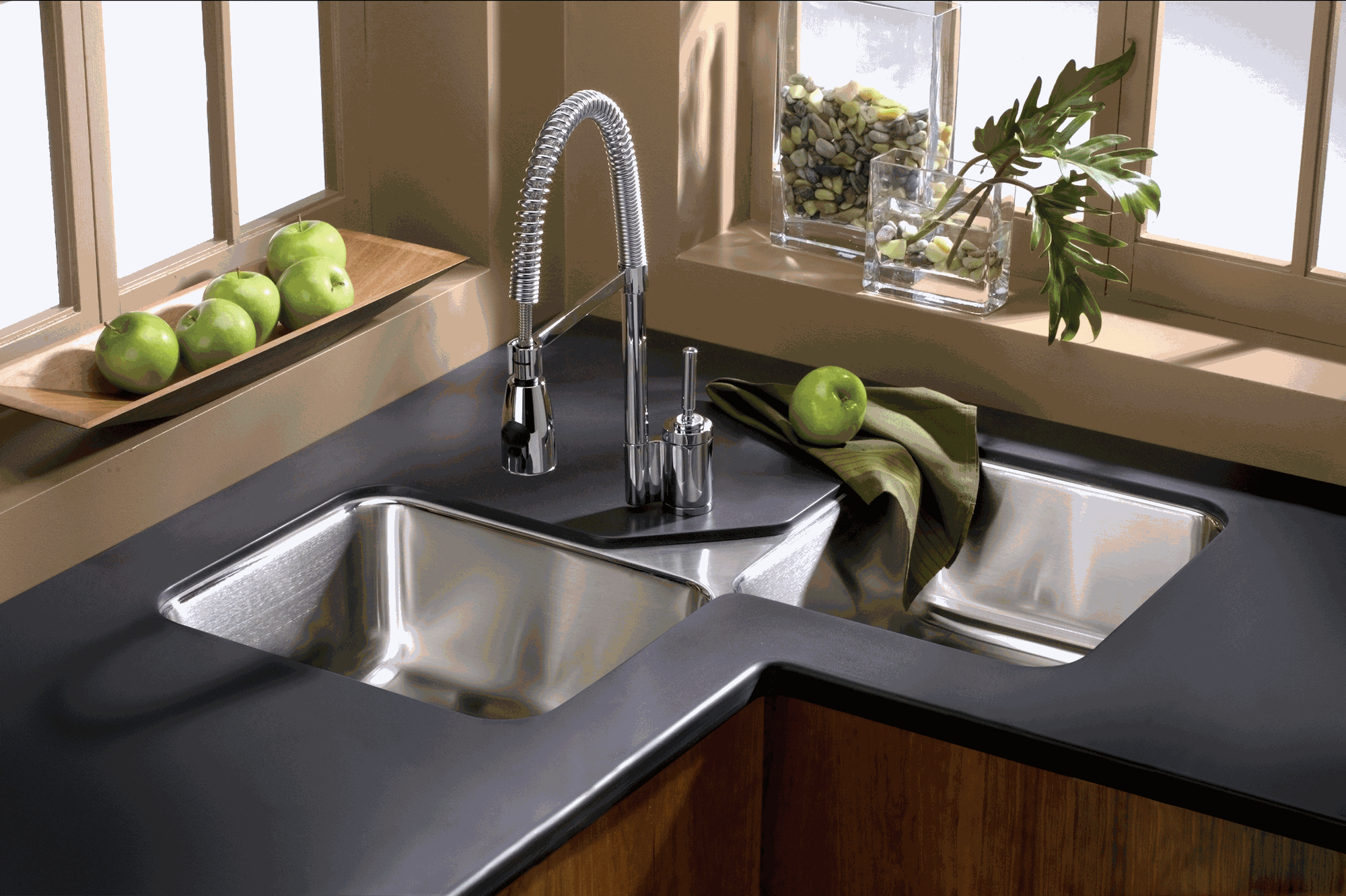 Corner Kitchen Sinks Undermount Ideas On Foter