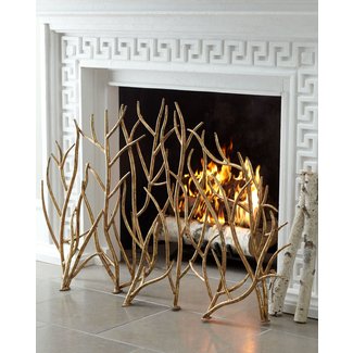 Decorative Fireplace Screens Wrought Iron Ideas On Foter