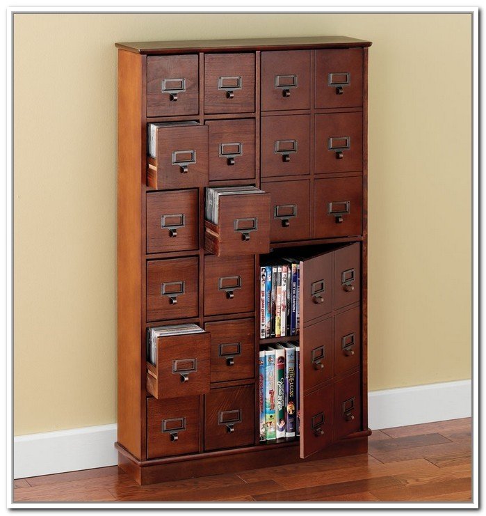 Dvd Storage Cabinets Wood - Ideas on Foter