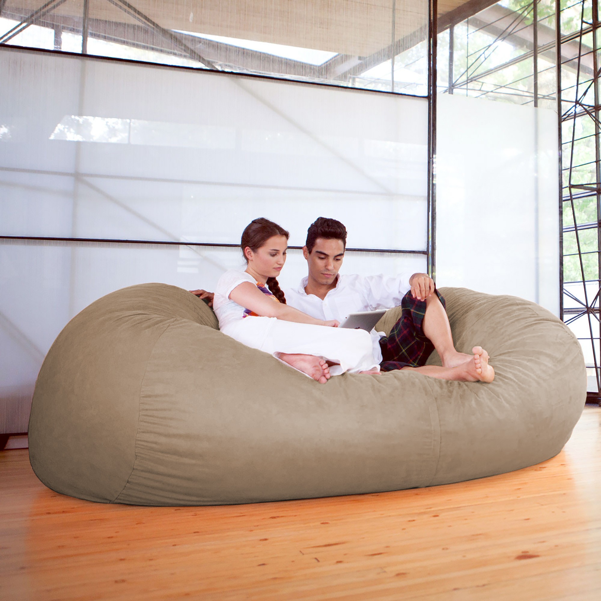 Organic bean bag discount chair