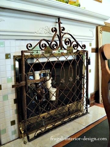 Decorative Fireplace Screens Wrought Iron Ideas On Foter