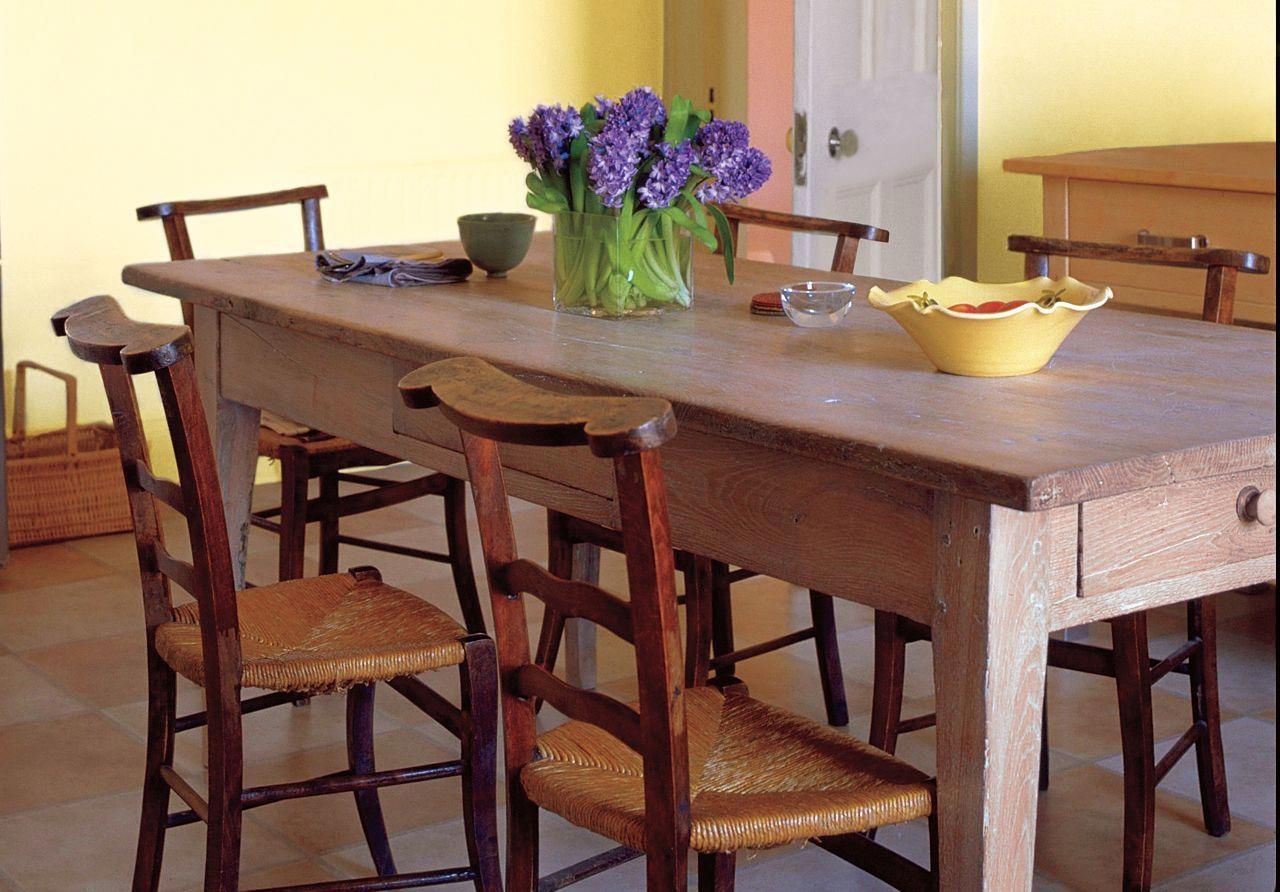 Kitchen Tables With Drawers 