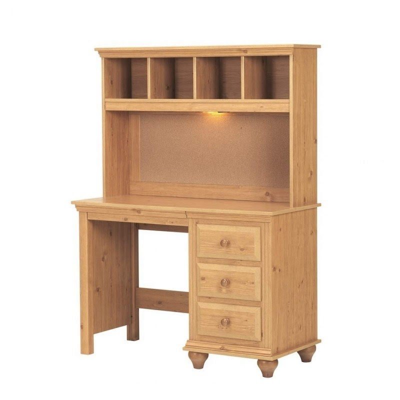 Cherry Secretary Desk With Hutch - Foter