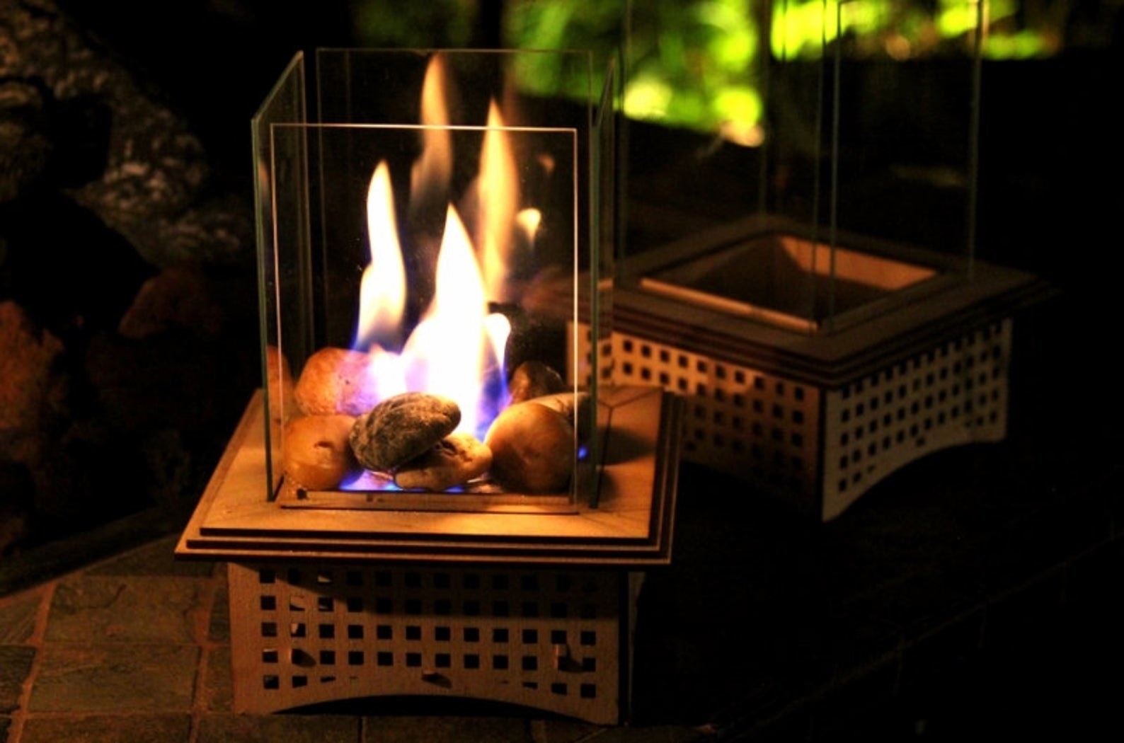 Outdoor gel fireplace 3
