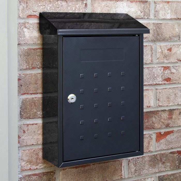 Samai locking wall mount mailbox 1