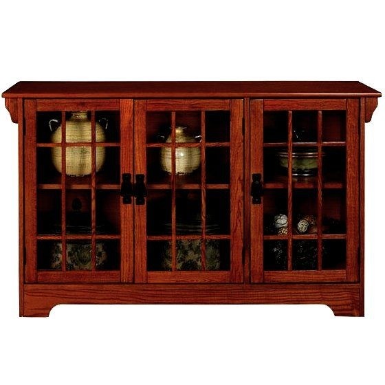 Sideboard cabinet with glass doors