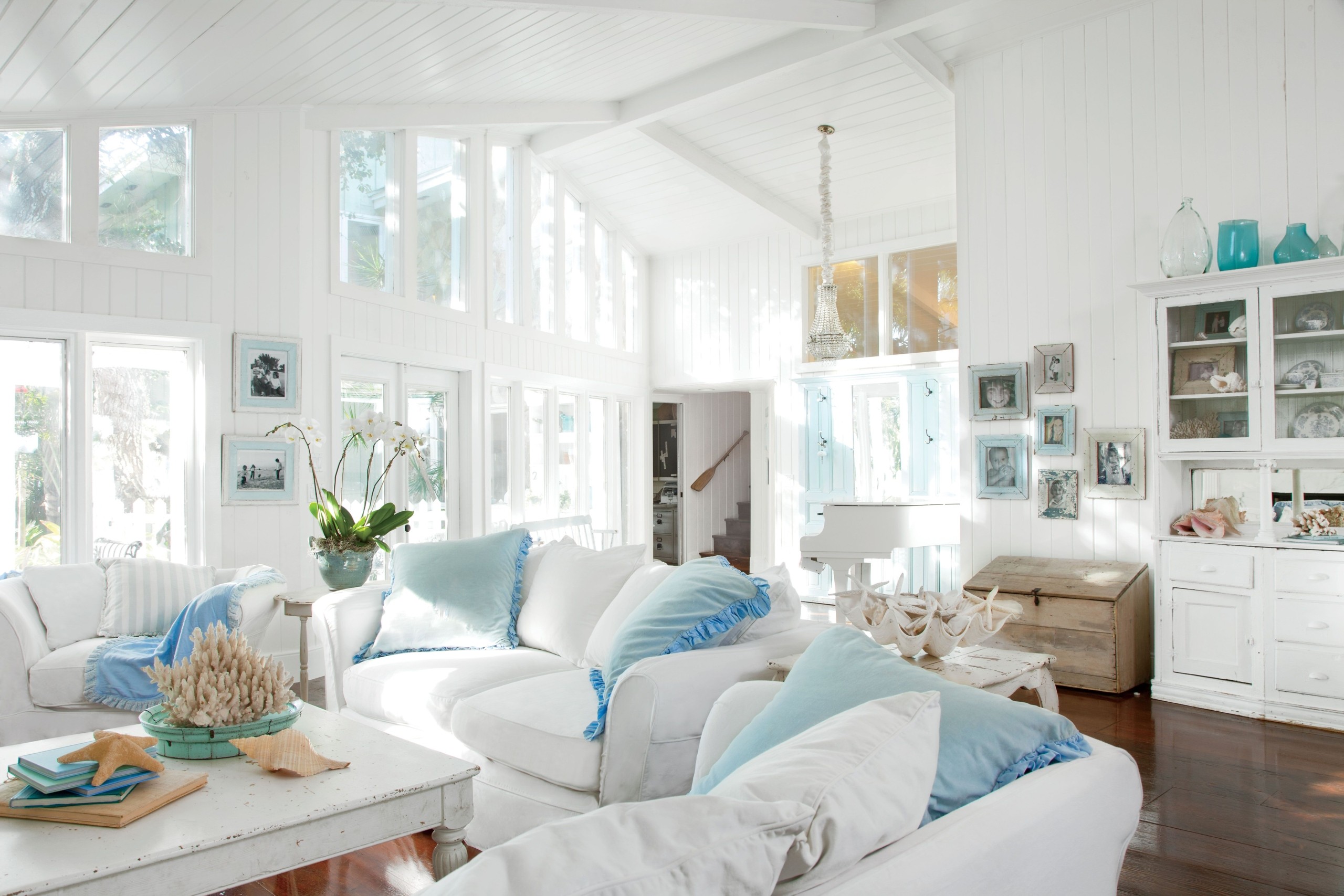 Sky Blue Sofa - Ideas on Foter