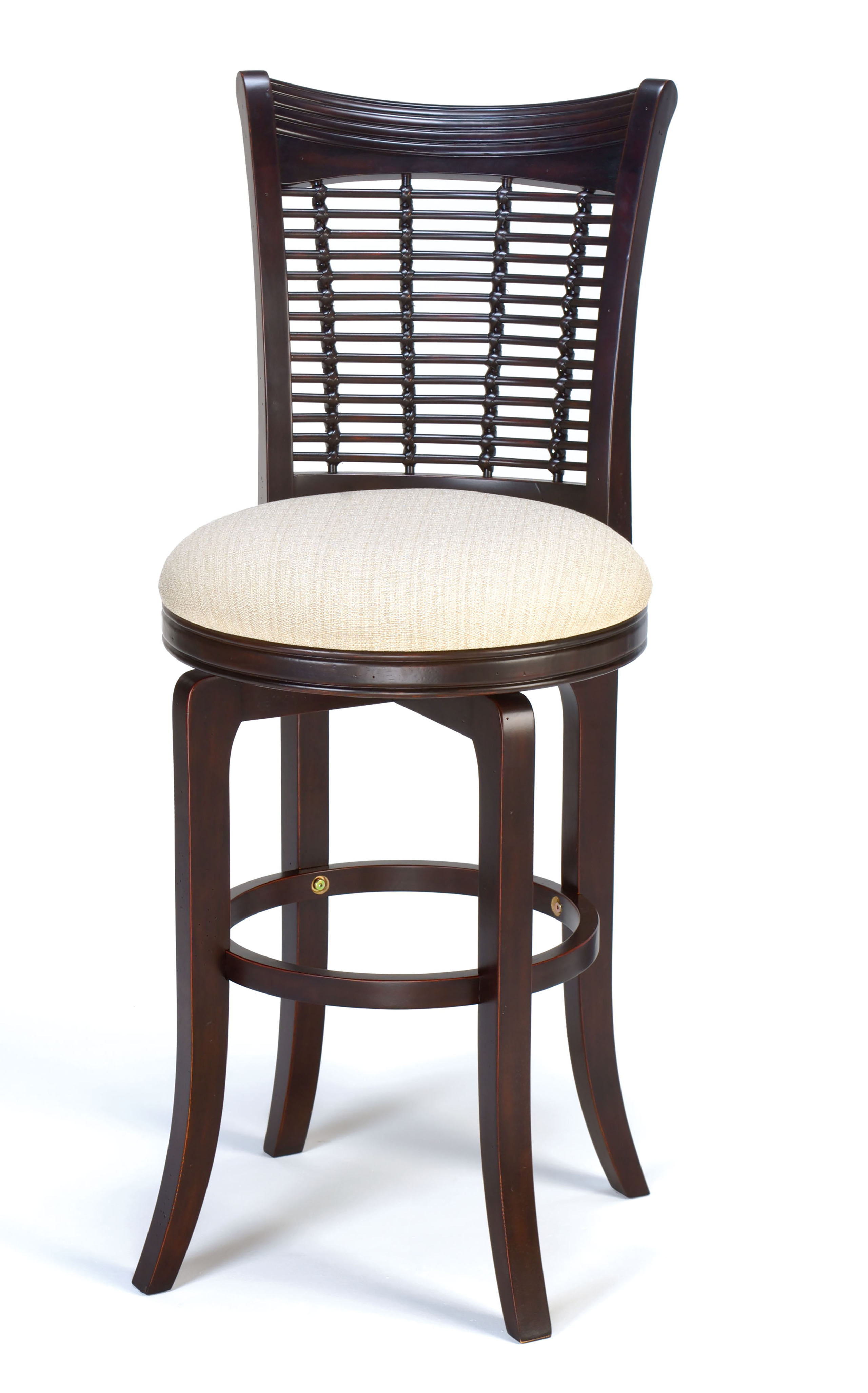Solid wood swivel bar stools 9