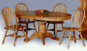 Round Dining Table For 6 With Leaf Ideas On Foter