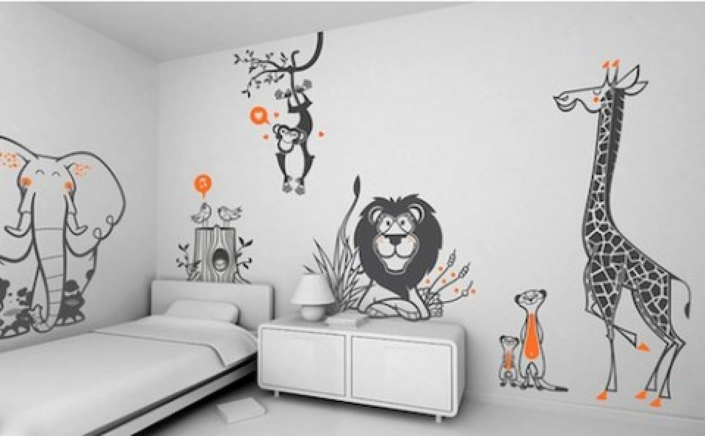 Kids Bedroom Wall Stickers - Ideas on Foter