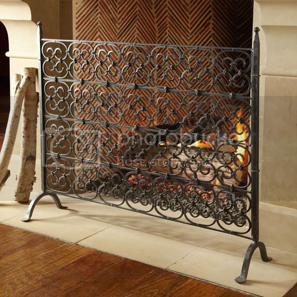 Decorative Fireplace Screens Wrought Iron Ideas On Foter