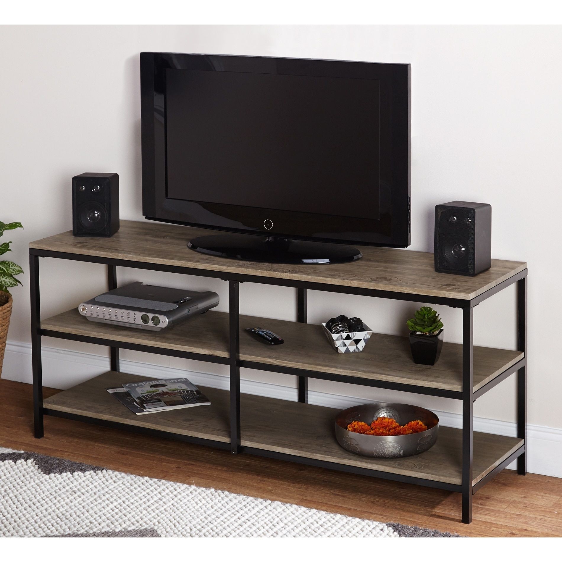 Glass Metal Tv Stand Ideas On Foter