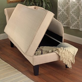 Storage Chaise Lounge Furniture - Foter