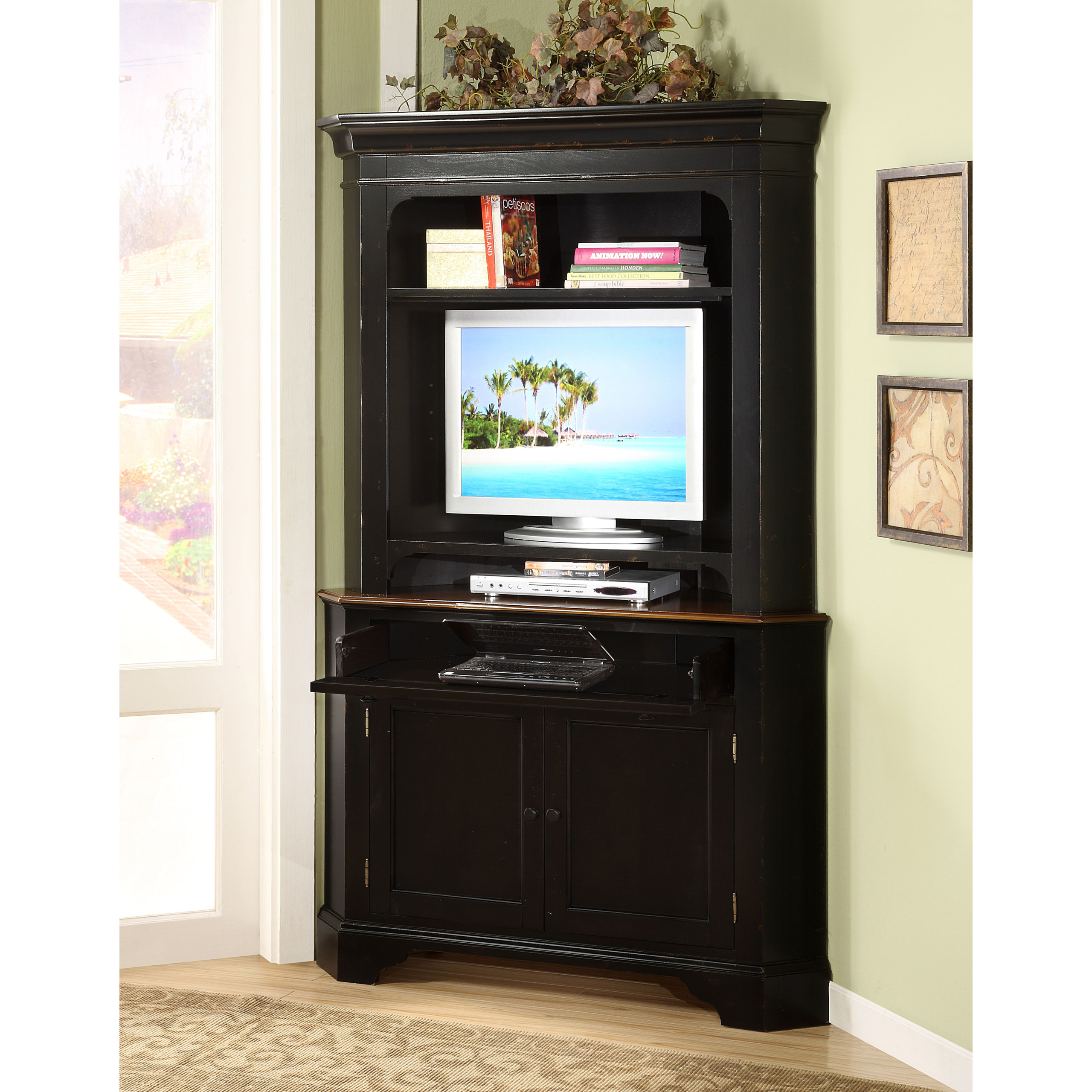 corner entertainment center