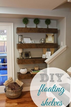 Corner Floating Shelves Ideas On Foter