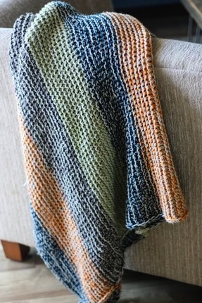 Cotton Knit Blanket - Foter