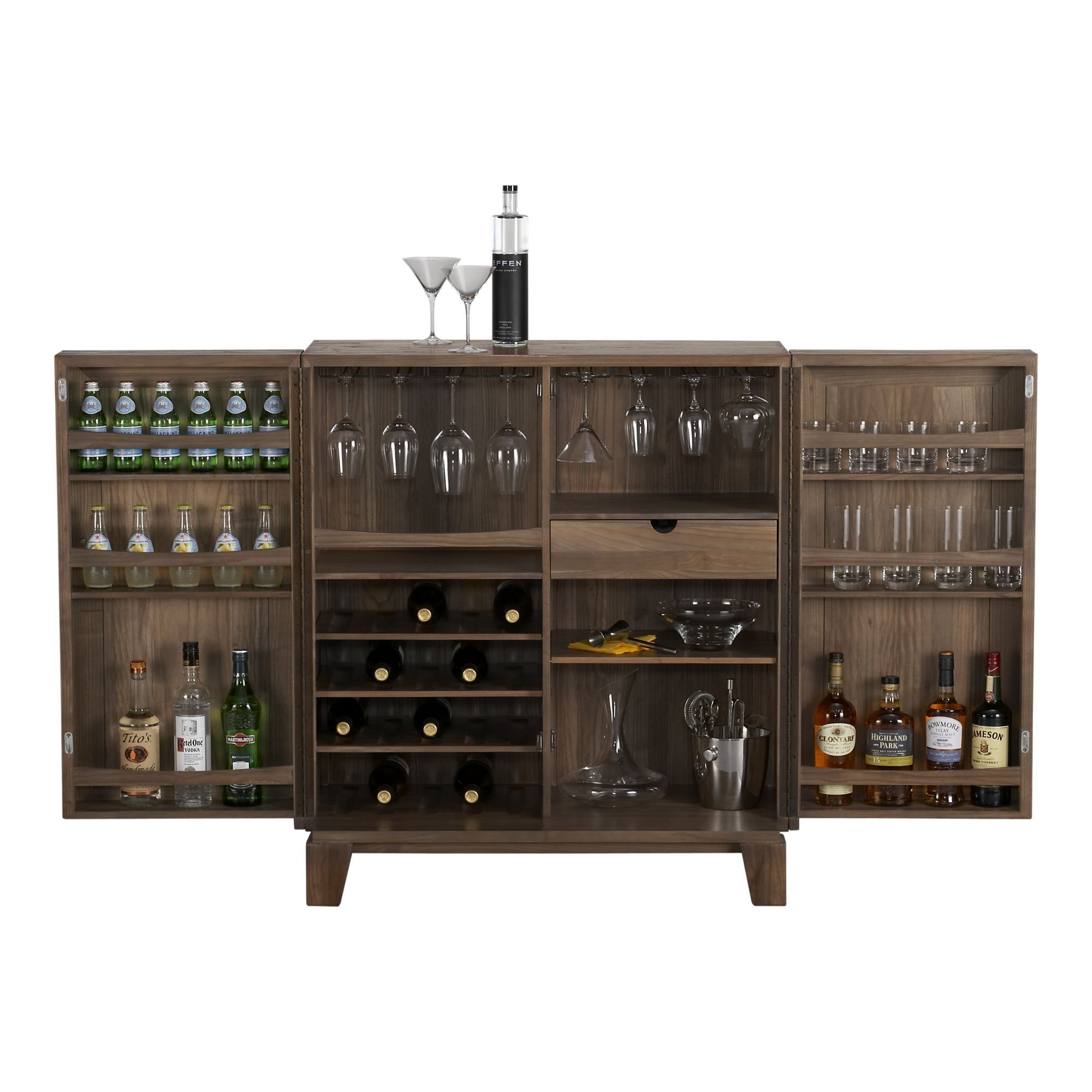 How to make a fold-out mini bar