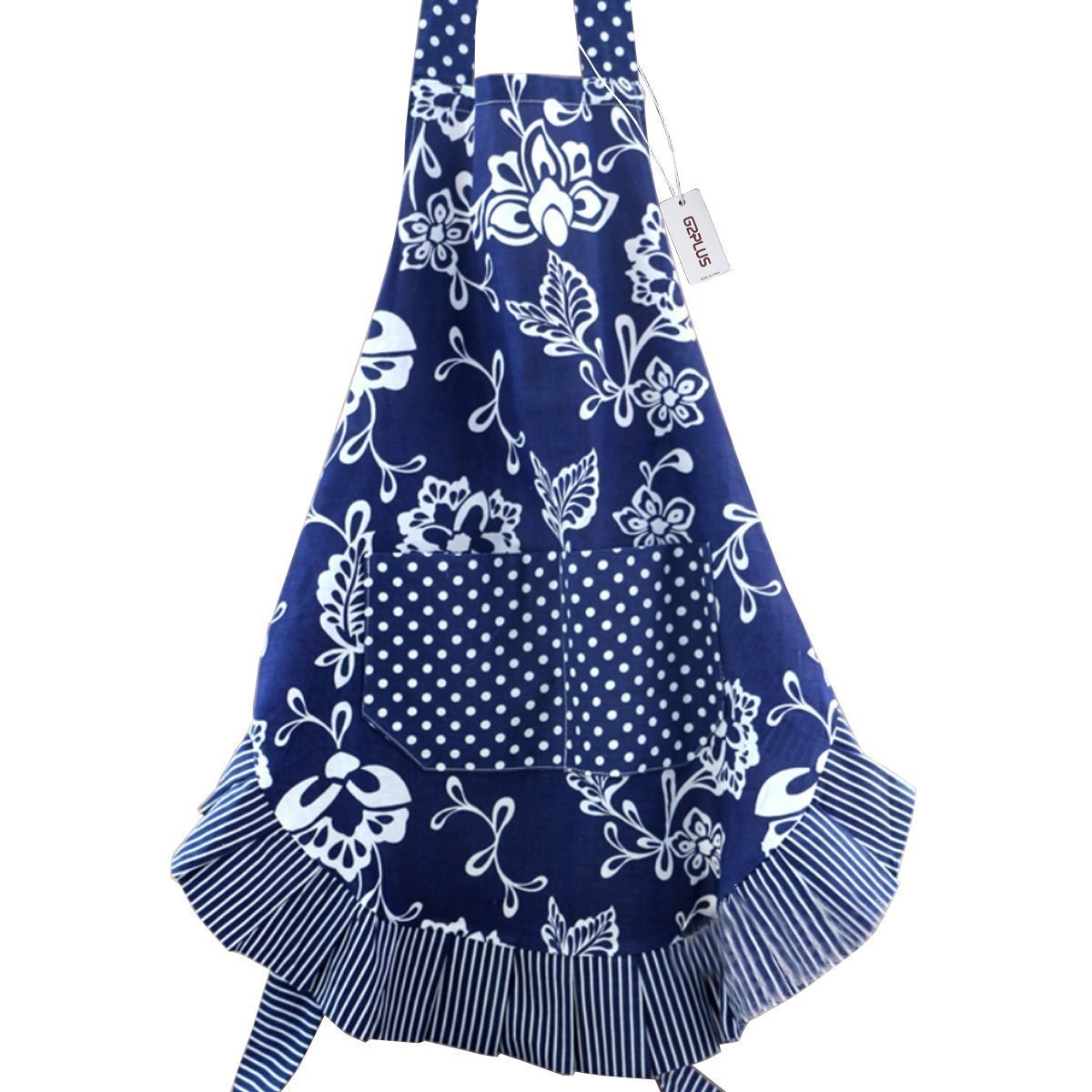 Aprons For Women With Pockets Ideas On Foter   G2plus Lovely Classic Style Womens Cooking Or Baking Apron With Pockets Great Gift For Wife Daughters Ladies Blue 