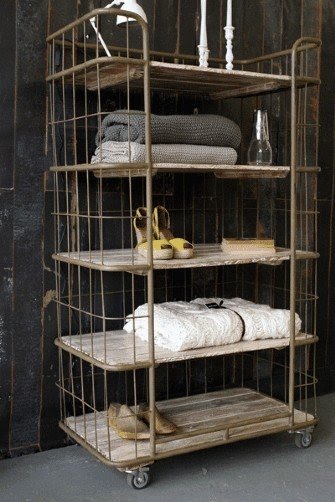 Industrial style bakers online rack