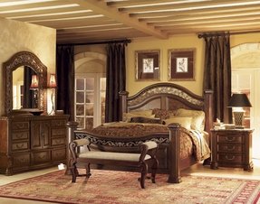 Wood And Wrought Iron Bedroom Sets - Foter