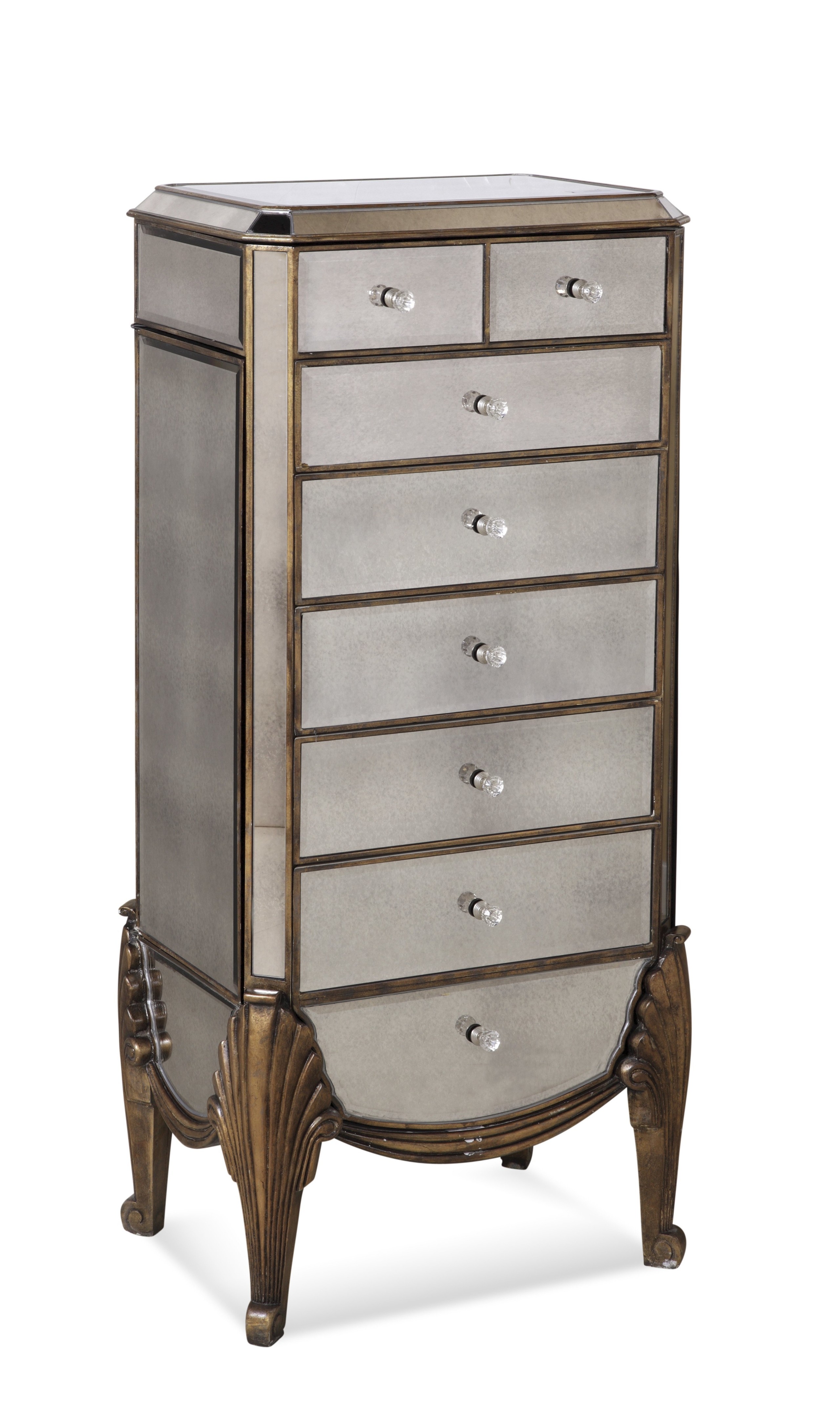 Jewelry armoire solid wood