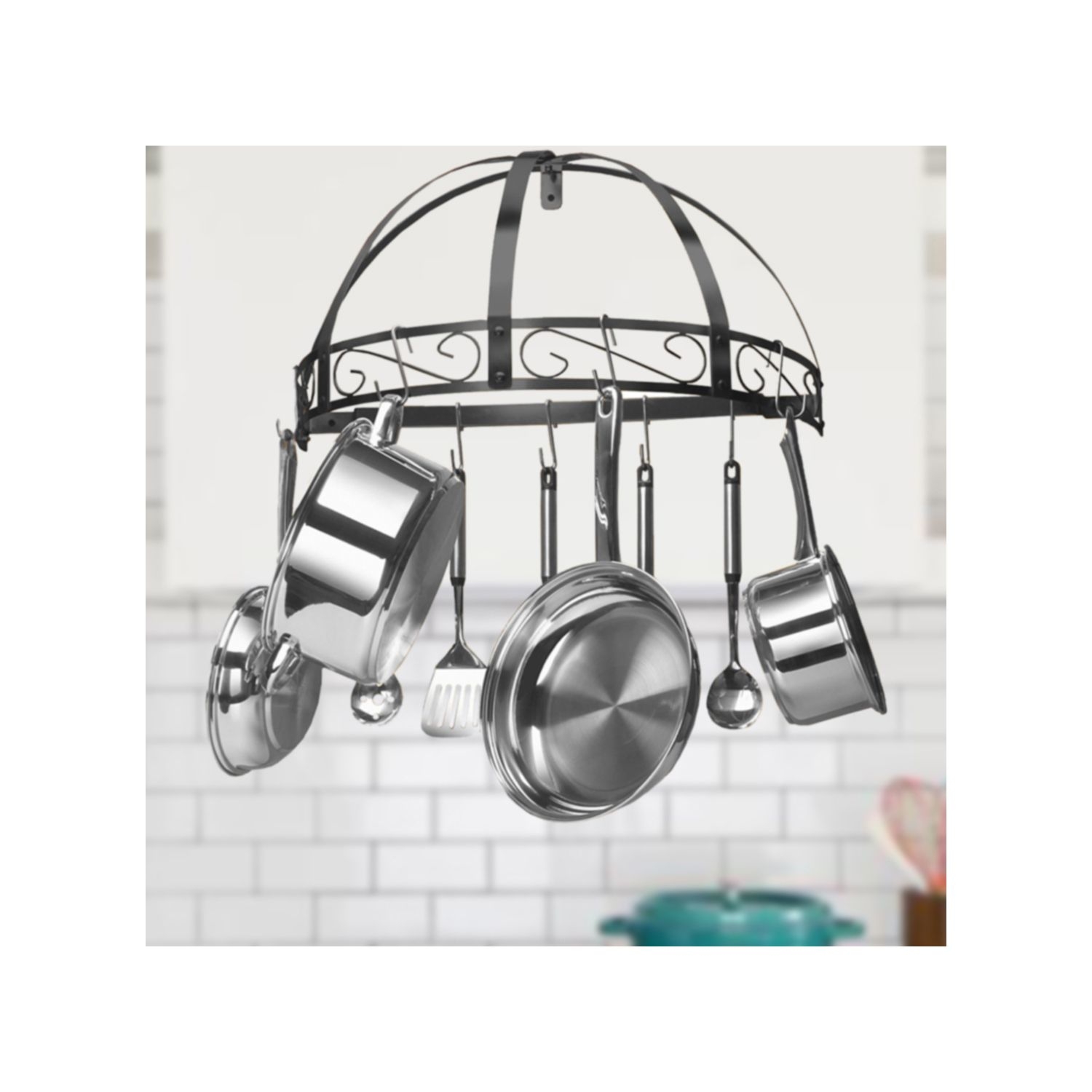 https://foter.com/photos/259/kinetic-classicor-series-wrought-iron-semicircle-pot-rack-29134-black-enamel.jpg