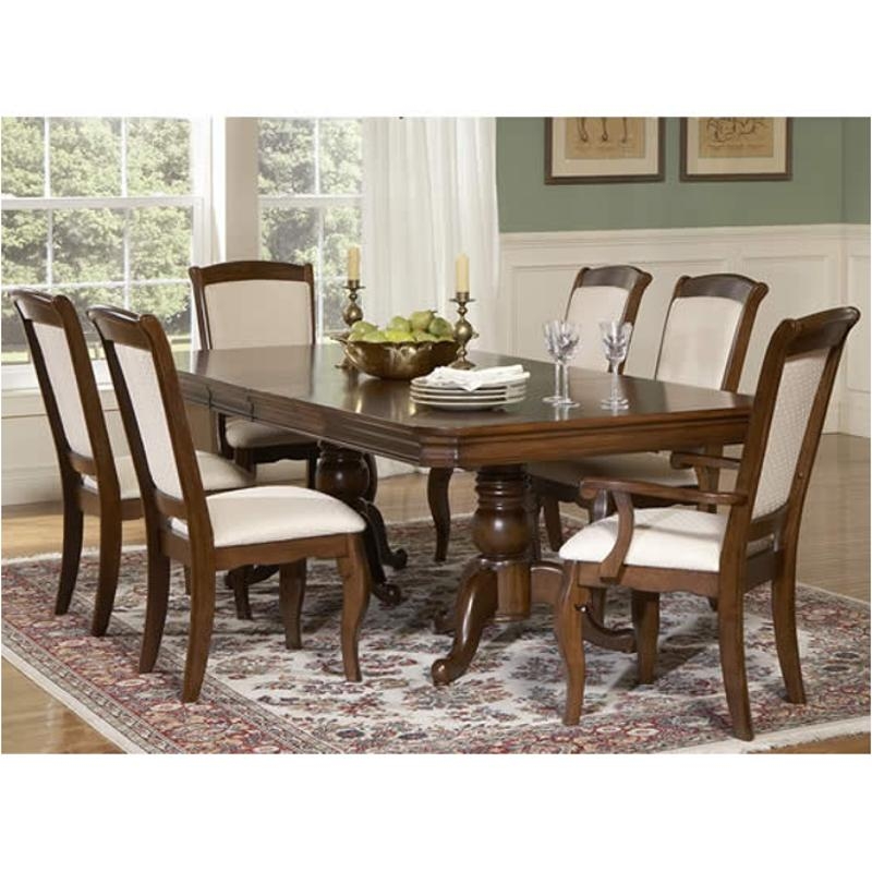 Liberty furniture louis philippe formal 7 piece dining set