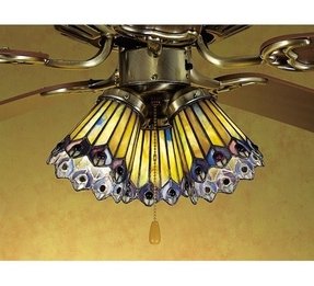Stained Glass Ceiling Fan Light Shades Ideas On Foter