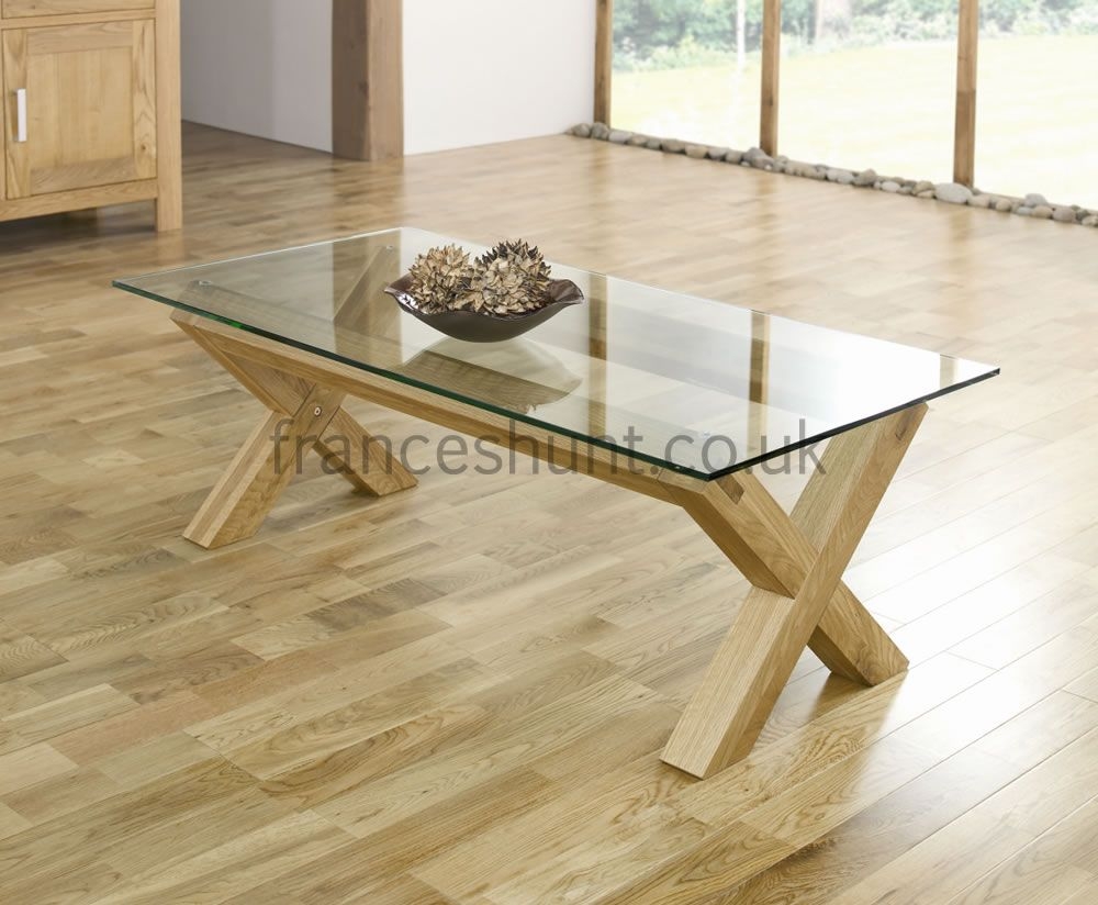 Oak Coffee Table With Glass Top Ideas On Foter