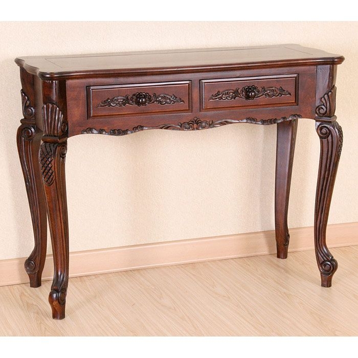 Queen anne console table 13