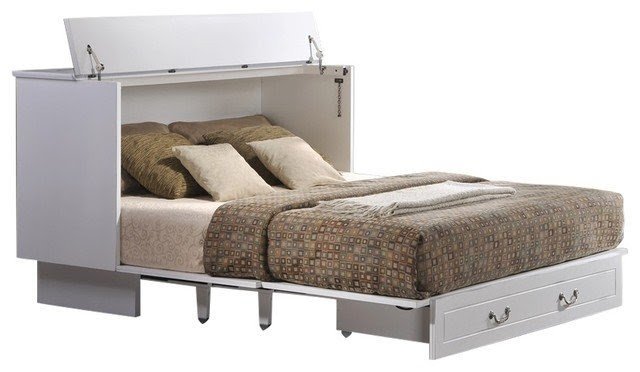 Queen pull out bed