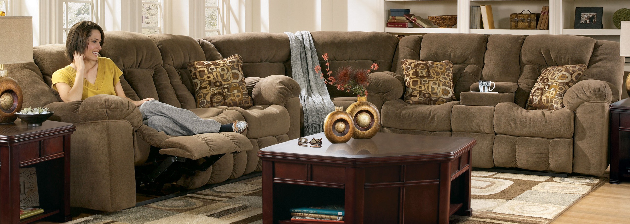 Small Sectional Sofa With Recliner Ideas On Foter