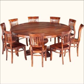 Large Dining Room Tables Seats 10 for 2020 - Ideas on Foter