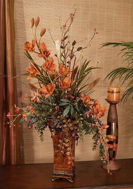 Silk flower arrangements ideas