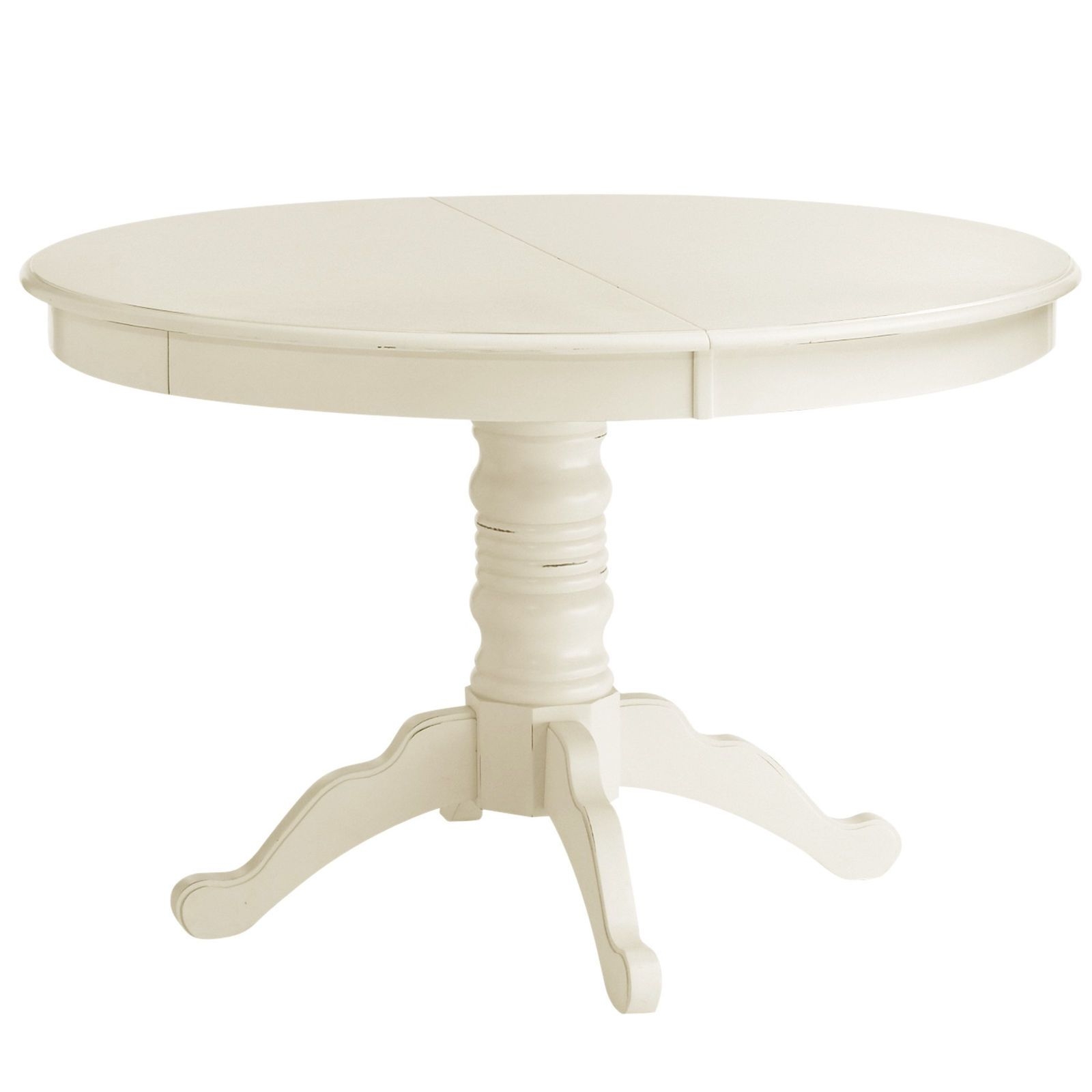Small round extending dining table