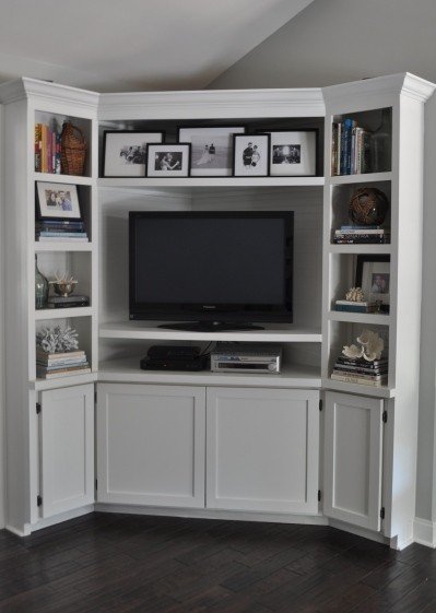 Ikea corner deals media cabinet