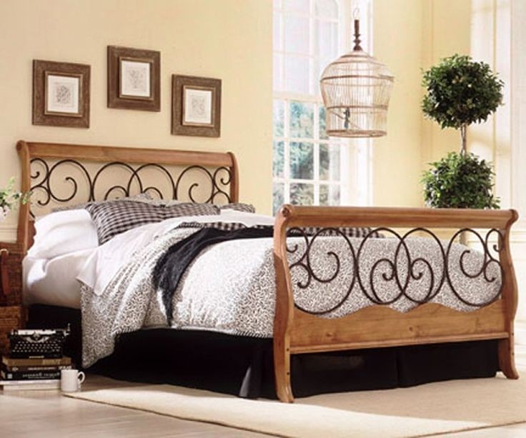 Wood And Wrought Iron Bedroom Sets Ideas On Foter