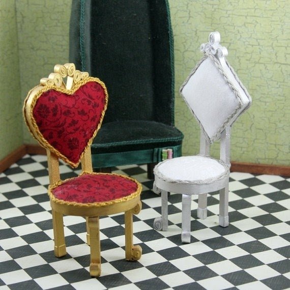Alice in wonderland chair collection the