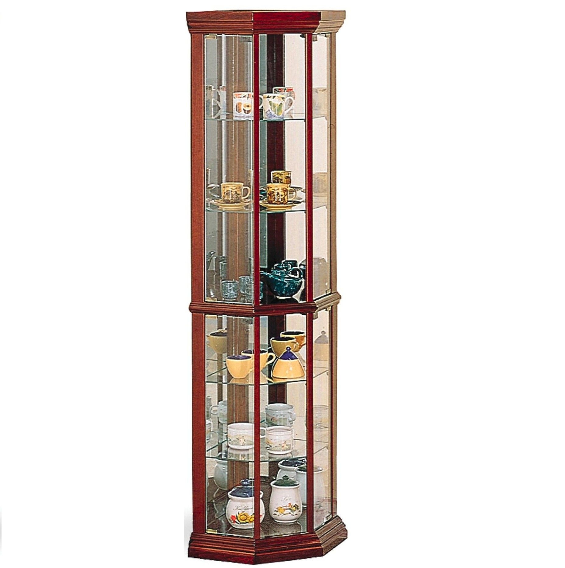 Modern Corner Curio Cabinet Foter