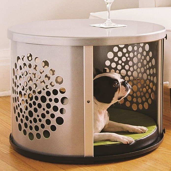 night stand dog kennel