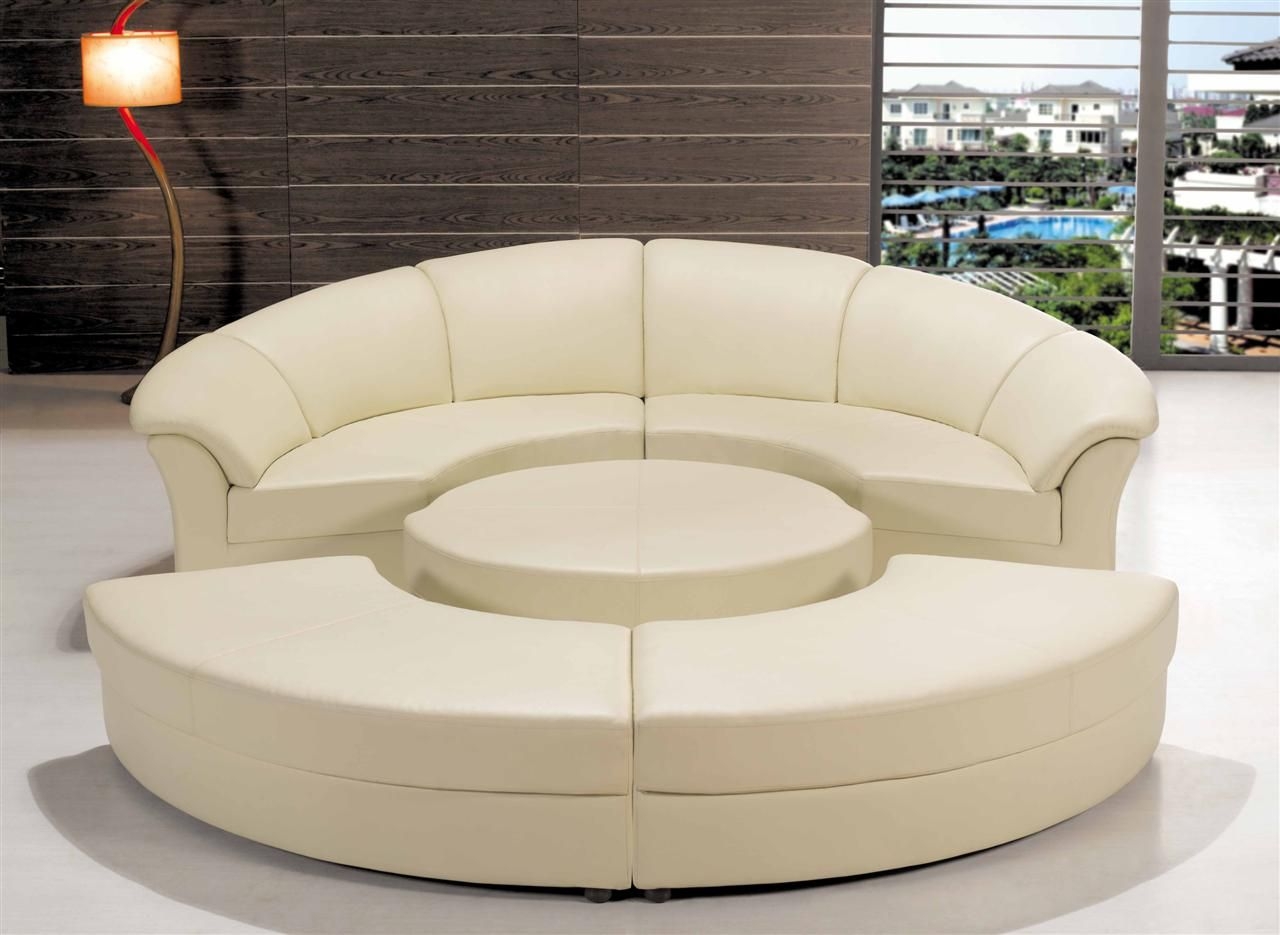 Circular sofa sectional 7